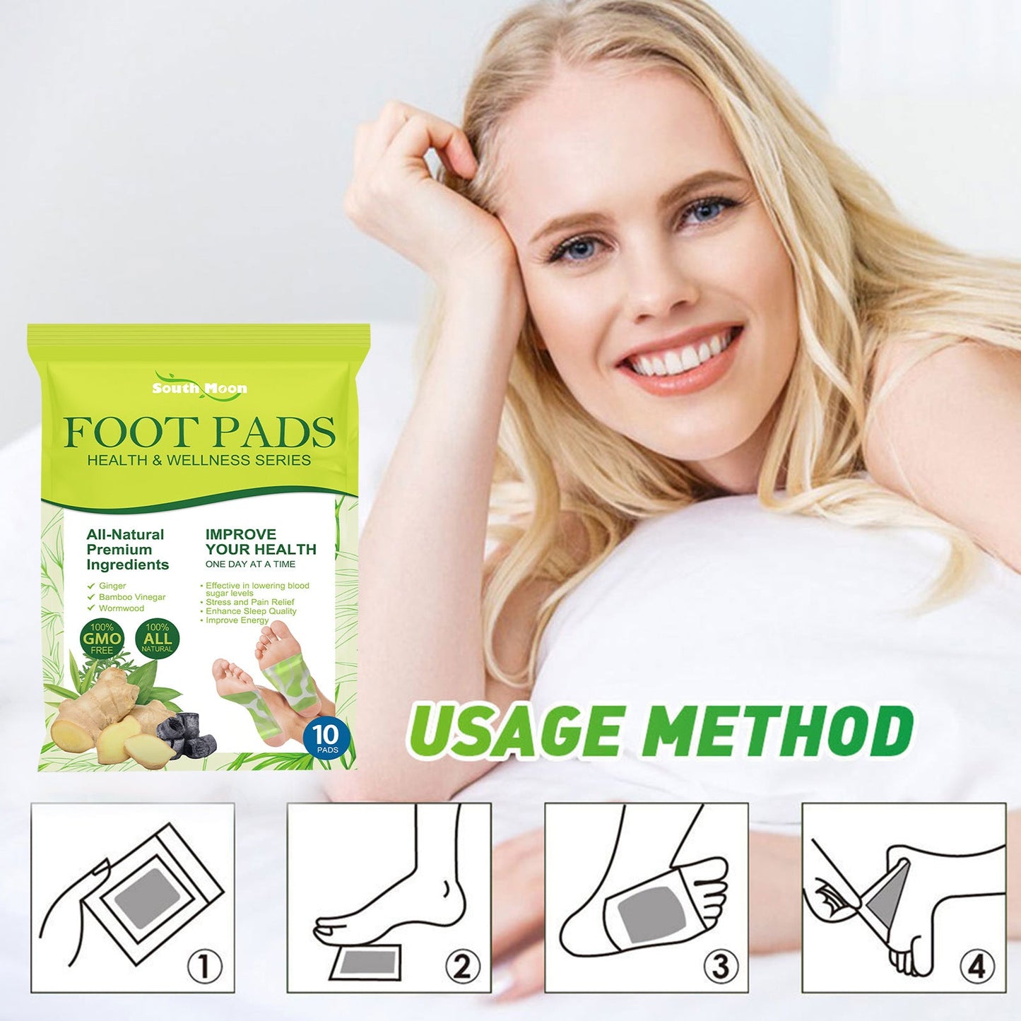 South Moon™ Blood Sugar Reducing Body Detox Footbed