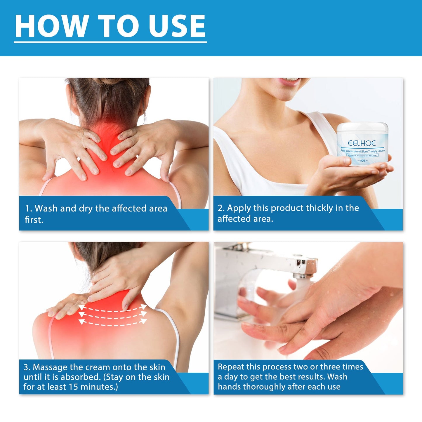 EELHOE™ Anti-Inflammatory & Joint & Bone Therapy Cream