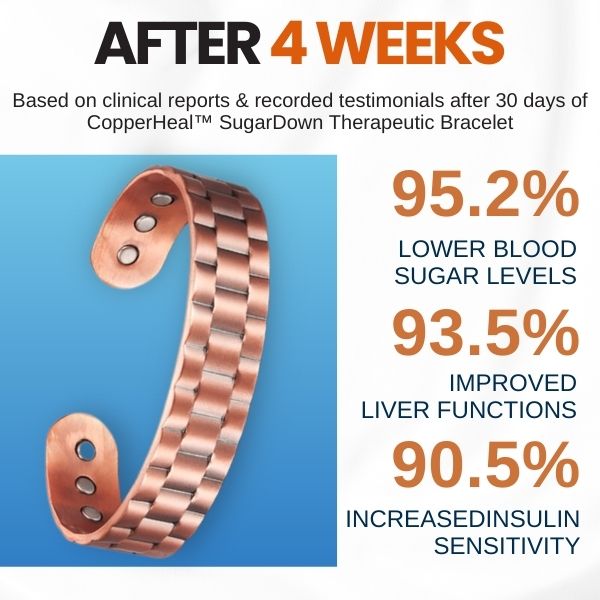 Oveallgo™ Copper Heal Sugar Down Therapeutic Bracelet