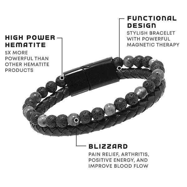 Humanic+ Pro MAXHematie Tiger Eye Lava Bracelet ✨