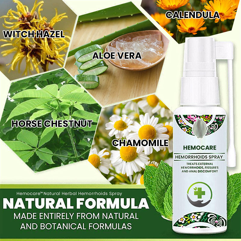 Hemocare™ Herbal Hemorrhoids Spray🔥Limited time discount Last 30 minutes🔥