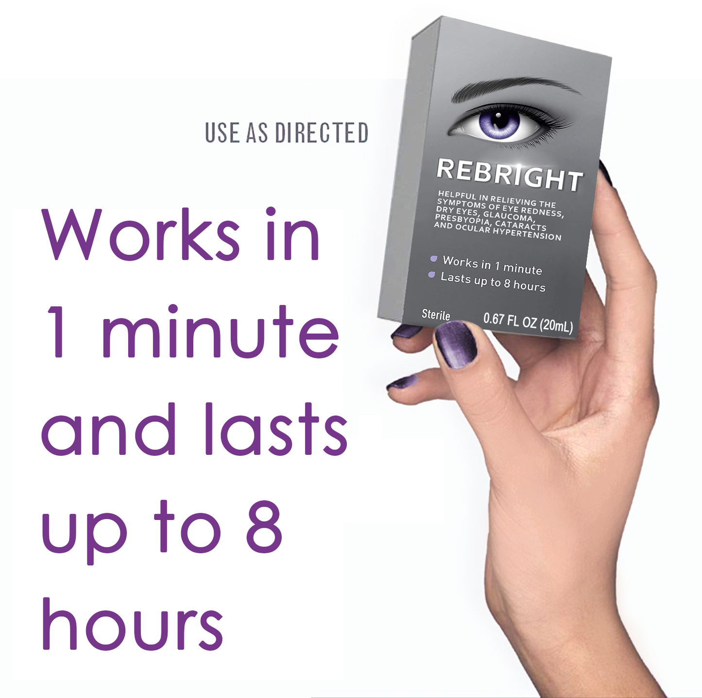 REBRIGHT™ Ultra Eye Therapy Lubricant Eye Drops