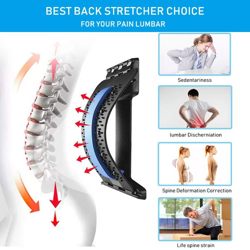 Multi-Level Lumbar Support Back Stretcher