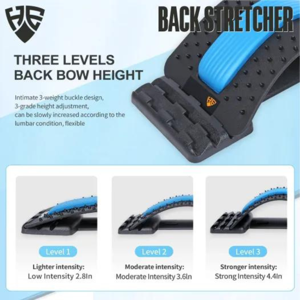 Multi-Level Lumbar Support Back Stretcher