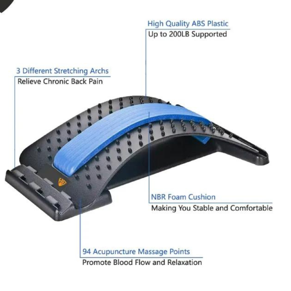 Multi-Level Lumbar Support Back Stretcher