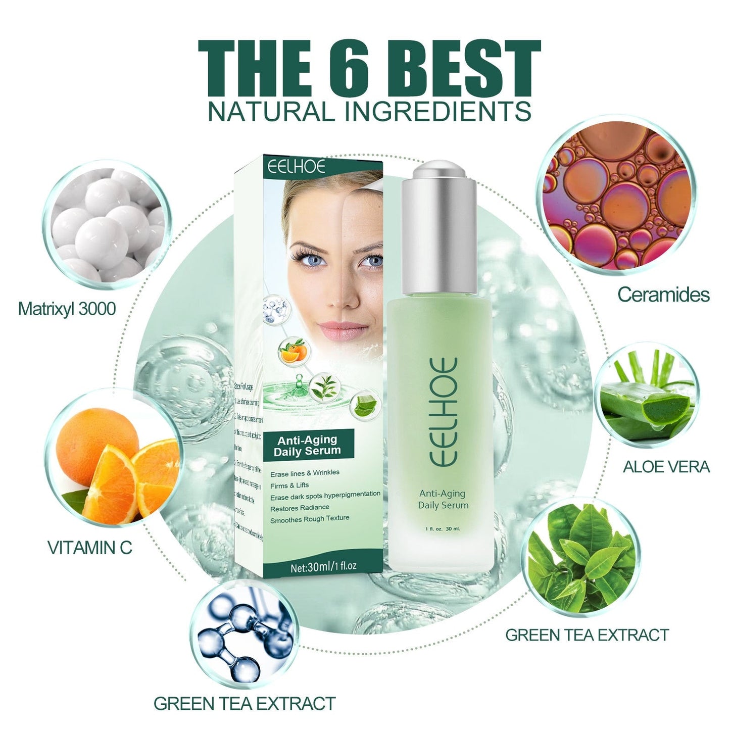 Anti-Aging Serum Collagen Firming Facial Oil To Remove Wrinkles