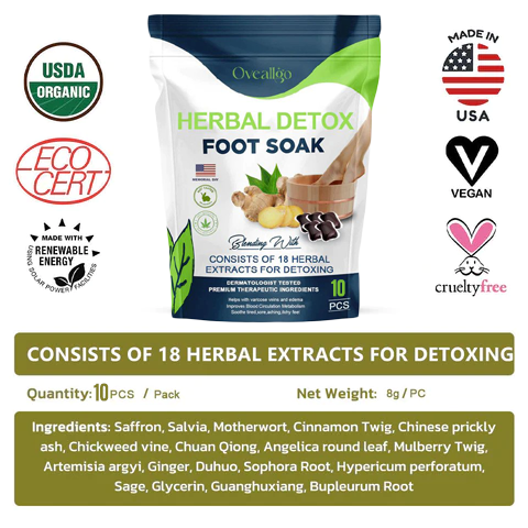 Oveallgo™ Herbal Detox Foot Soak Beads
