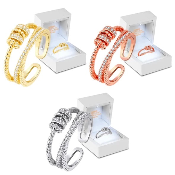 JANSIO Threanic TripleSpin Ring (Limited Time Discount đ„ Last Day)