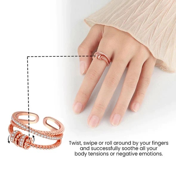 JANSIO Threanic TripleSpin Ring (Limited Time Discount đ„ Last Day)