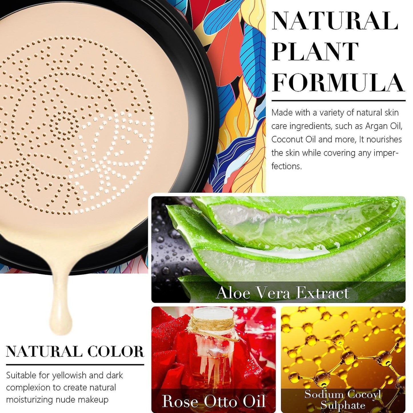 Mushroom Head Air Cushion CC Cream🌸BUY 2 GET 1 FREE