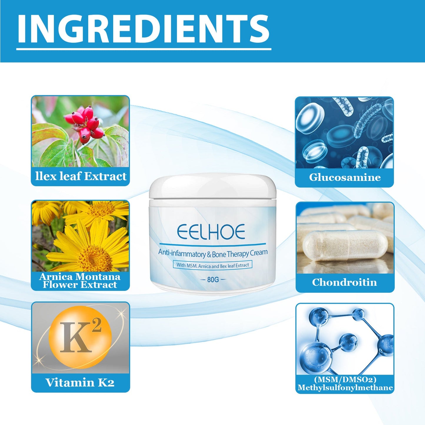EELHOE™  Anti-Inflammatory & Joint & Bone Therapy Cream