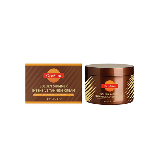 🔥2025 Summer Hot Sale- Gold Shimmer Intensive Tanning Gel | Browning & Bronzing Tan Accelerator | For Moisture & Hydration | 4 Oz