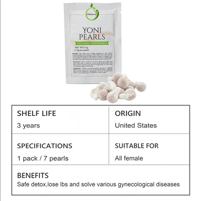 iNature™ Female Slimming and  Detoxing Yoni Pearls  (Last day, limited time sale)