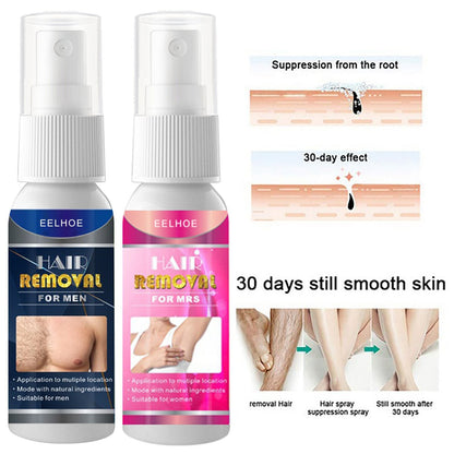 2023 New EELHOE® Semi-Permanent Hair Removal Spray 30ml