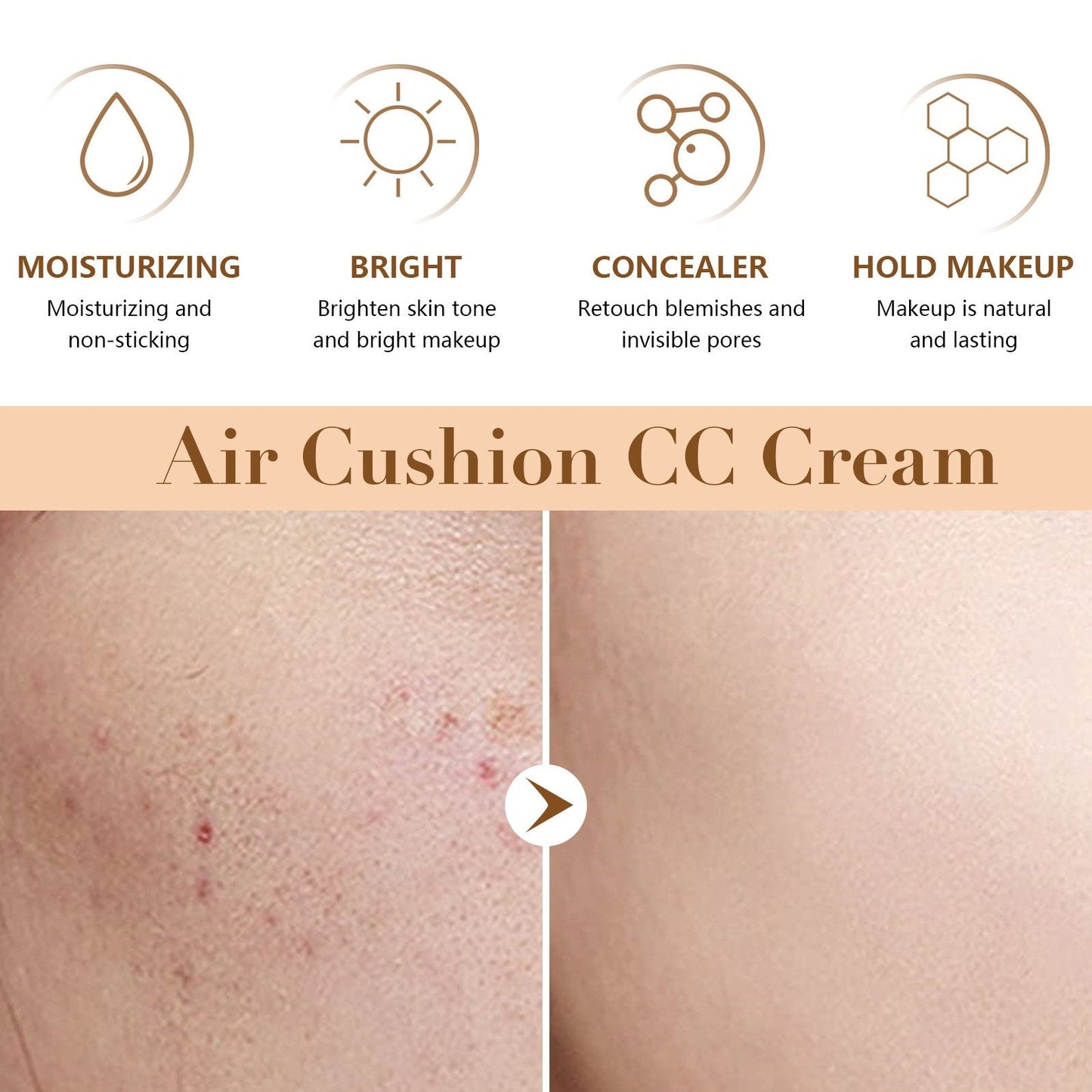 Mushroom Head Air Cushion CC Cream🌸BUY 2 GET 1 FREE