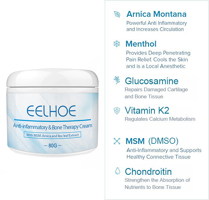 EELHOE™  Anti-Inflammatory & Joint & Bone Therapy Cream
