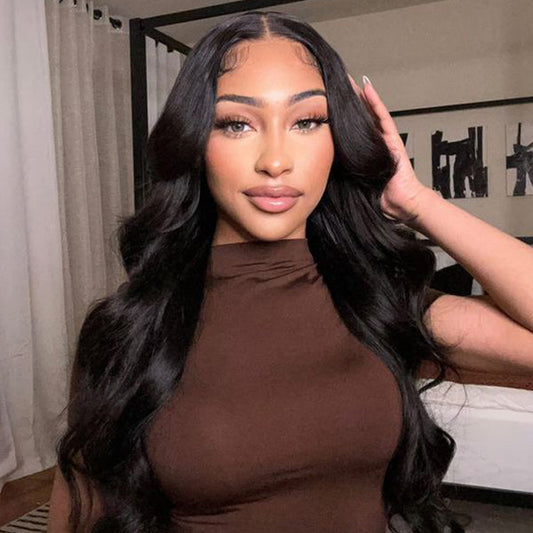 Body Wave Hair Wear & Go Glueless Wigs 7x5 Pre Cut HD Lace Closure Wigs With Pre Plucked Nautral Hairline