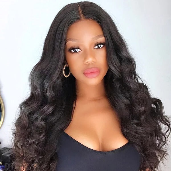Body Wave Hair Wear & Go Glueless Wigs 7x5 Pre Cut HD Lace Closure Wigs With Pre Plucked Nautral Hairline