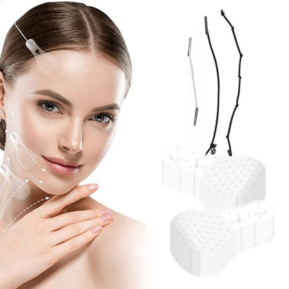 🔥(HOT SALE) Waterproof Invisible Face Lift Stickers Complete Kit