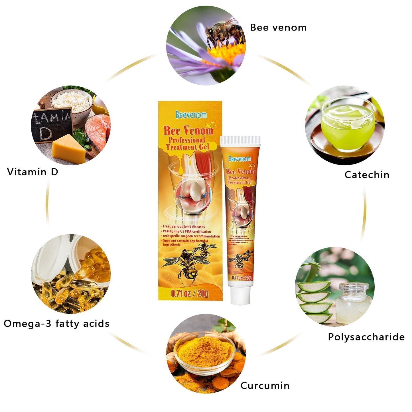 BeeVenom™  New Zealand Bee Venom Professional Treatment Gel