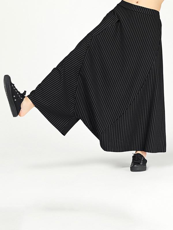 Super Loose Stripe Harem Pants