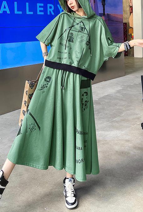 New Spring Explosion Street Guard Two Piece Skirt