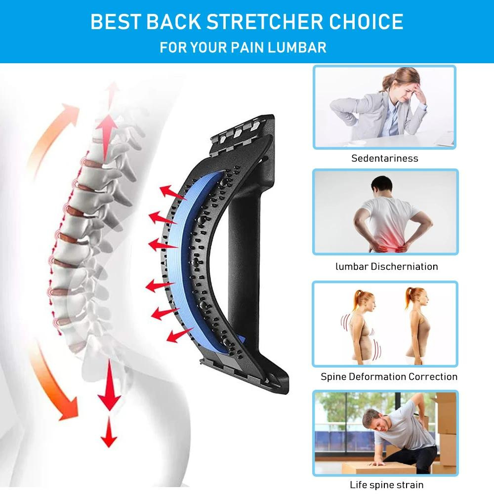 Multi-Level Lumbar Support Back Stretcher
