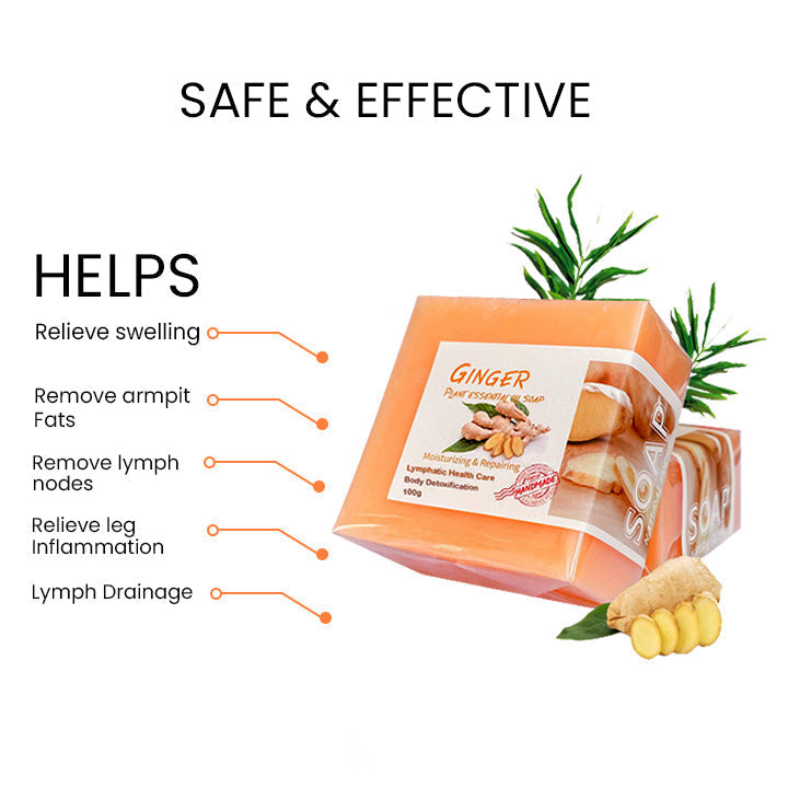 Lymphatic Detox Organic Ginger Soap