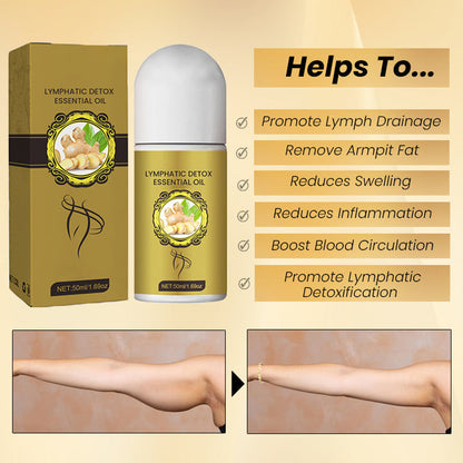 Lymphatic Detox RollOn Ginger Oil