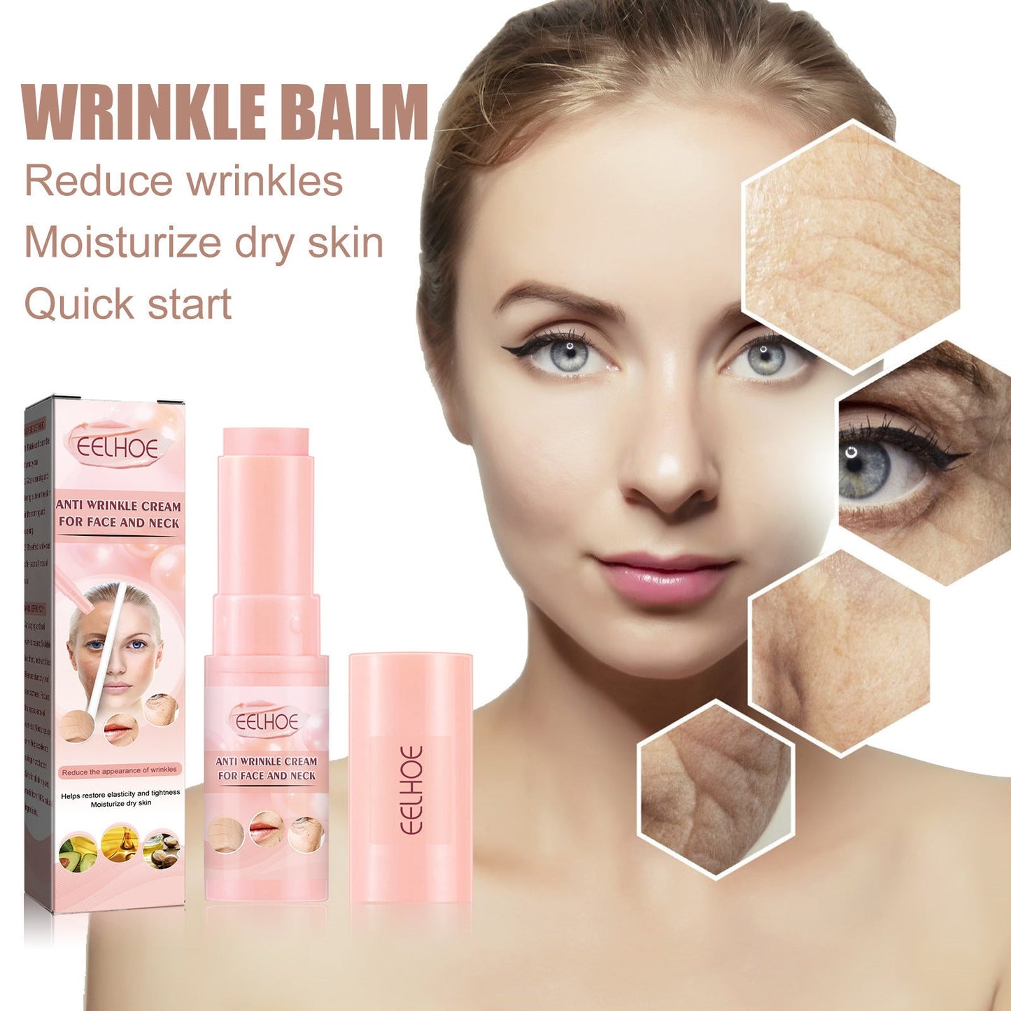 Wrinkle Bounce Multi Balm Korean Anti-Wrinkle Balm Cream