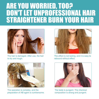 🔥Buy 1 Get 1 Free - EELHOE® Silk & Gloss Hair Straightening Cream