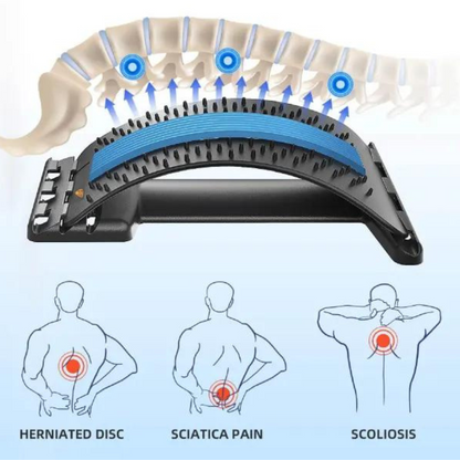 Multi-Level Lumbar Support Back Stretcher