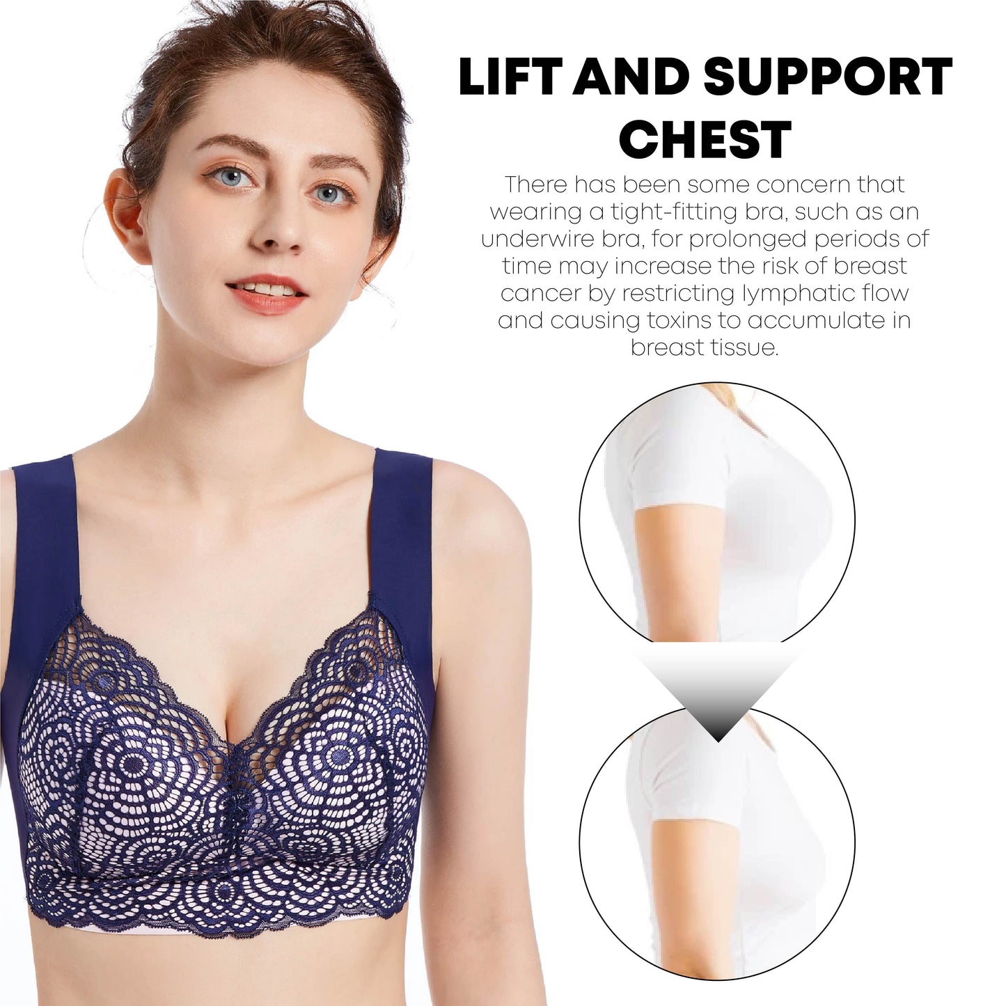 RicpindLymphCare TourmalineFiber Bra
