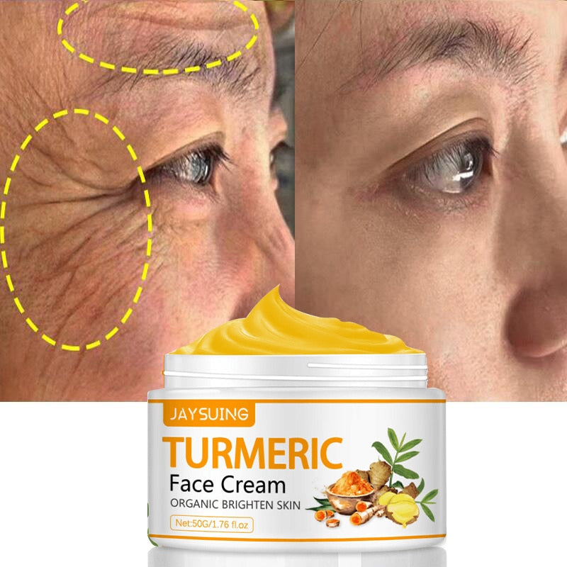 Turmeric Wrinkle Removal Face Cream Firming Anti-Aging Cosmetics