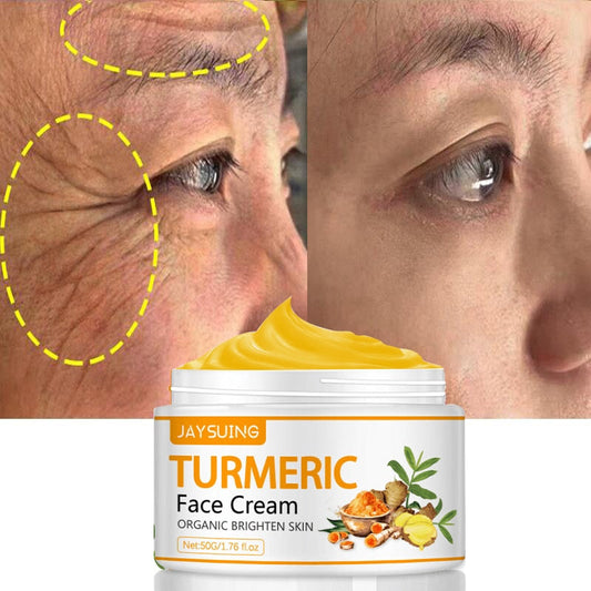 Turmeric Wrinkle Removal Face Cream Firming Anti-Aging Cosmetics