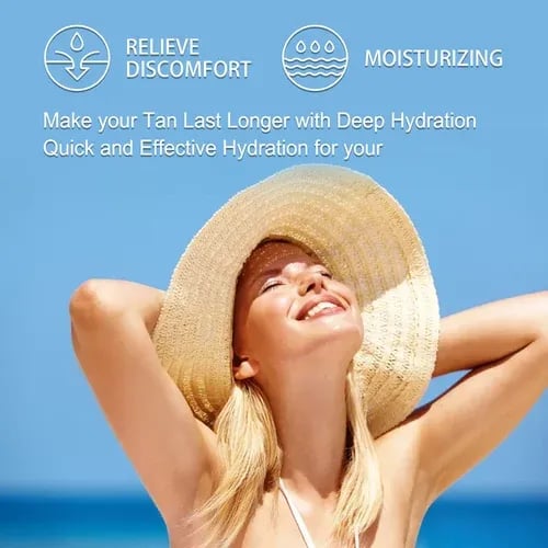 🔥2025 Summer Hot Sale- Gold Shimmer Intensive Tanning Gel | Browning & Bronzing Tan Accelerator | For Moisture & Hydration | 4 Oz
