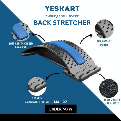 Multi-Level Lumbar Support Back Stretcher