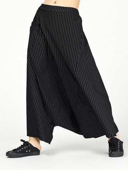 Super Loose Stripe Harem Pants