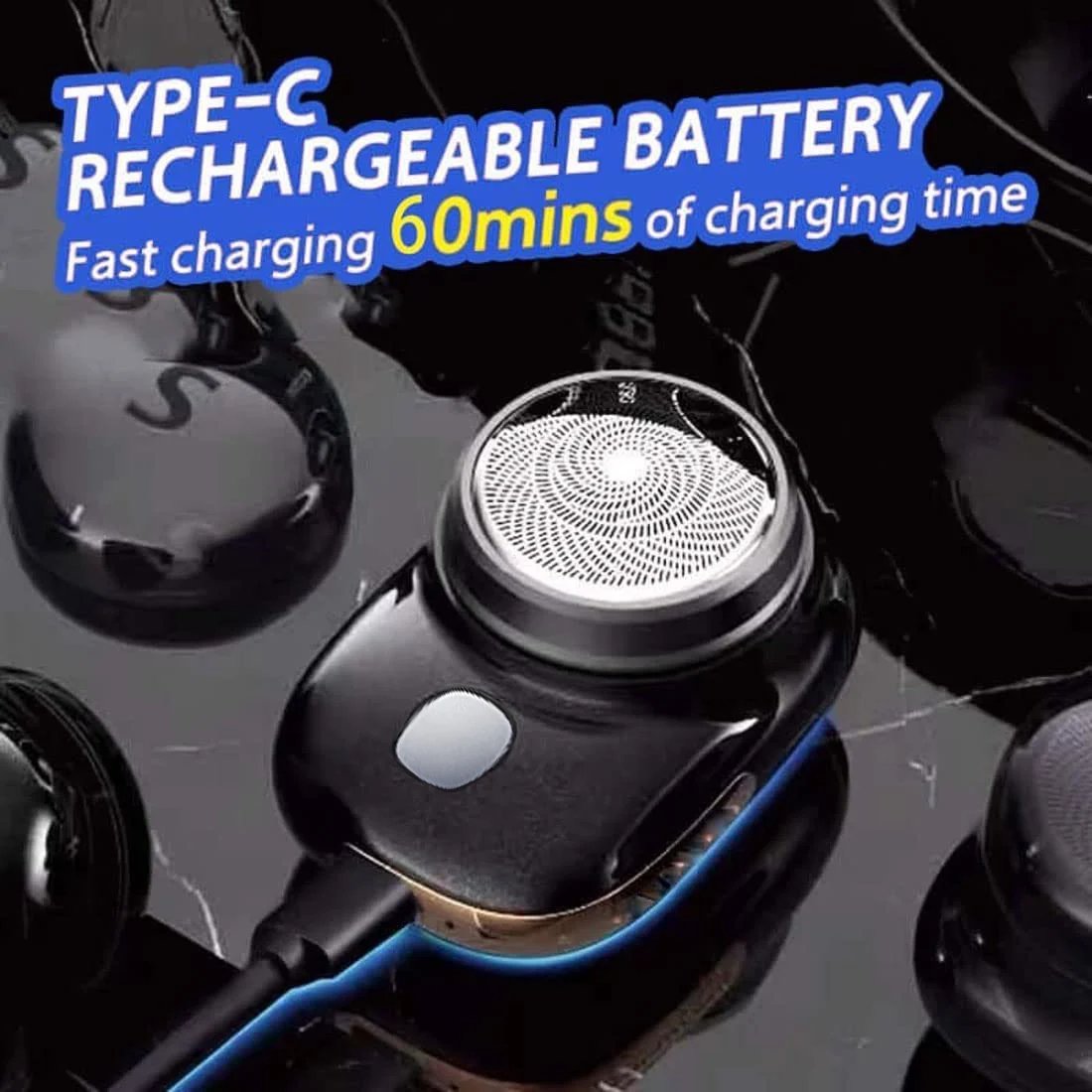 Mini-Shave Portable Electric Shaver Waterproof - Clearance Sale🔥