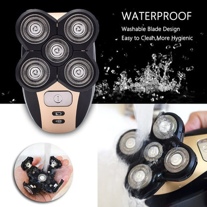 🔥Hot Sale- 49% OFF🔥 5 In 1 Multifunctional 4D Electric Shaver