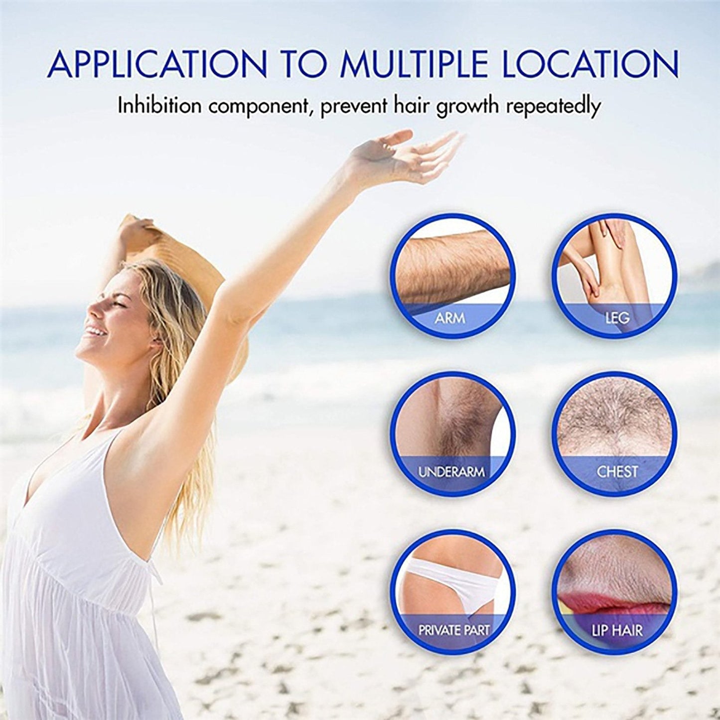 2023 New EELHOE® Semi-Permanent Hair Removal Spray 30ml
