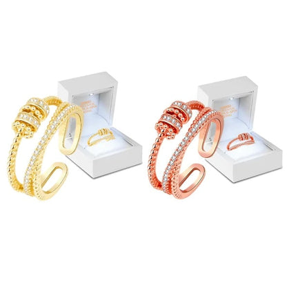 JANSIO Threanic TripleSpin Ring (Limited Time Discount 🔥 Last Day)