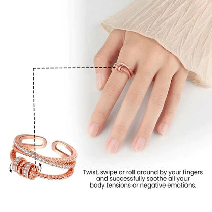 JANSIO Threanic TripleSpin Ring (Limited Time Discount 🔥 Last Day)
